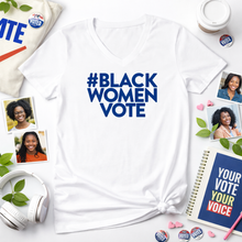 Load image into Gallery viewer, #BWV Royal Blue and White Tee