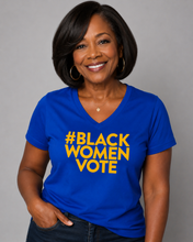 Load image into Gallery viewer, #BWV Royal Blue and Gold Tee
