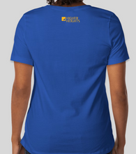 Load image into Gallery viewer, #BWV Royal Blue and Gold Tee