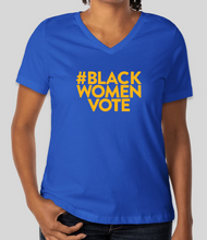 Load image into Gallery viewer, #BWV Royal Blue and Gold Tee