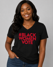 Load image into Gallery viewer, #BWV Black &amp; Red Tee

