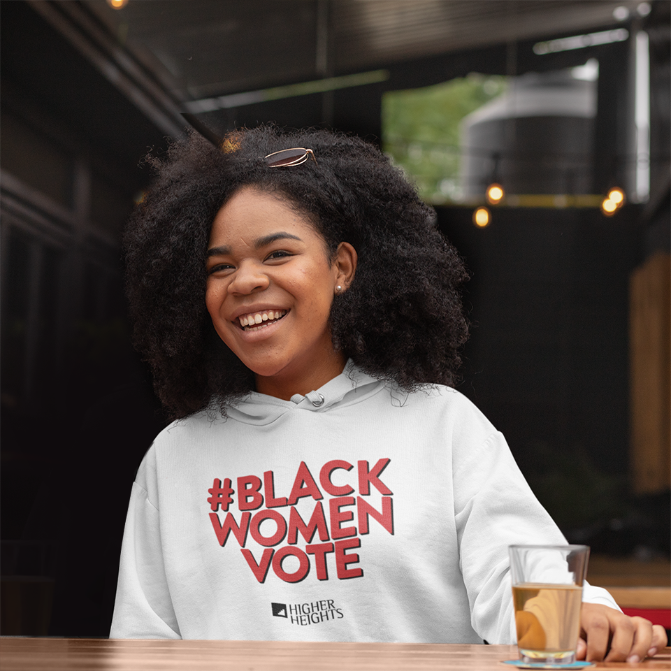 #BWV White Pullover Hoodie W/ Red Ink